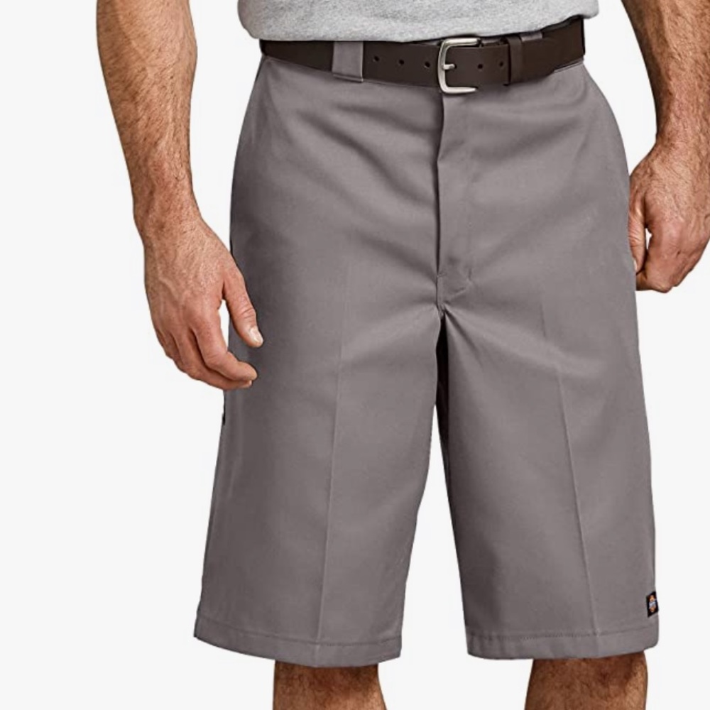 Dickies Men's grey sz34 work shorts "Loose Fit"